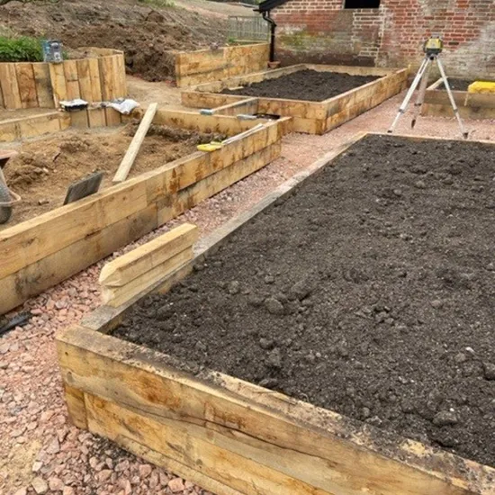 Raised beds - Hooper Construction