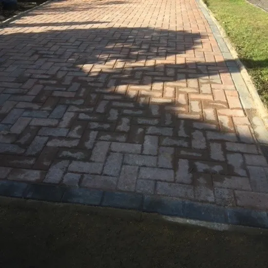 Block driveway paving - Hooper Construction